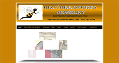 Desktop Screenshot of bizybeesportsjewelry.com